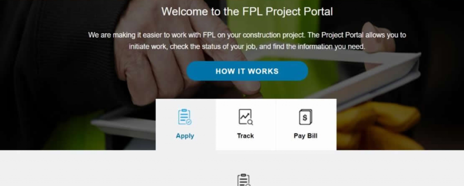 FPL’s Project Portal